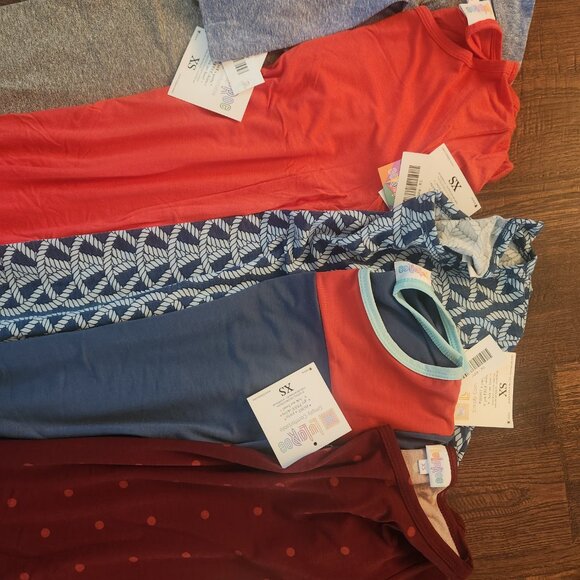 5 julia a line dresses bundle lularoe size xtra small with tags - Picture 2 of 4